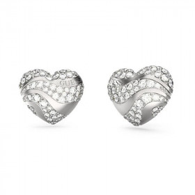 Guess náušnice IN MY HEART JUBE04504JWRHT/U - Guess náušnice IN MY HEART JUBE04504JWRHT/U